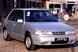 HYUNDAI Pony 5 Doors   1989 1994